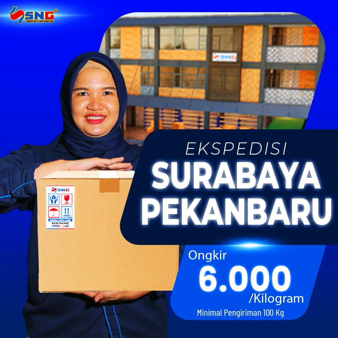 Ekspedisi Surabaya Pekanbaru Riau via Darat